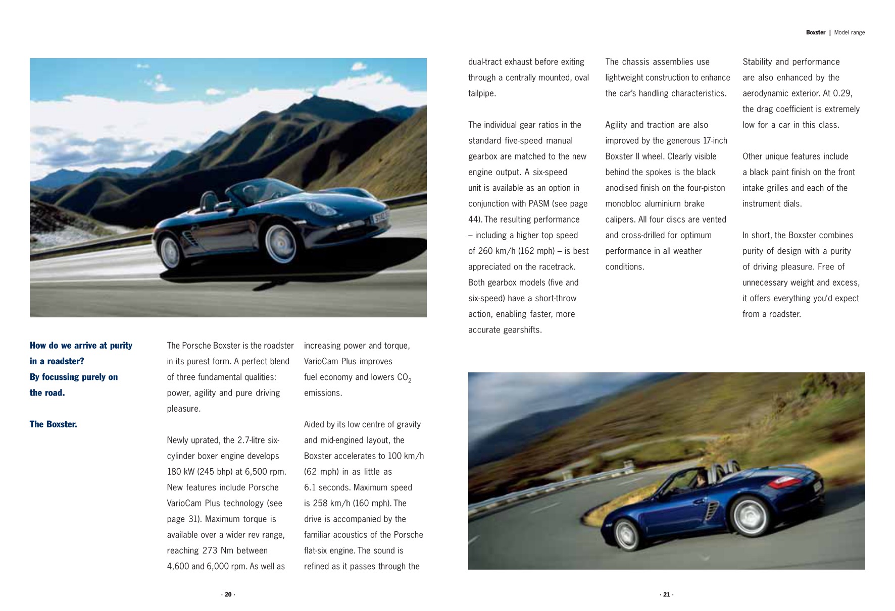 2007 Porsche Boxster Brochure Page 52